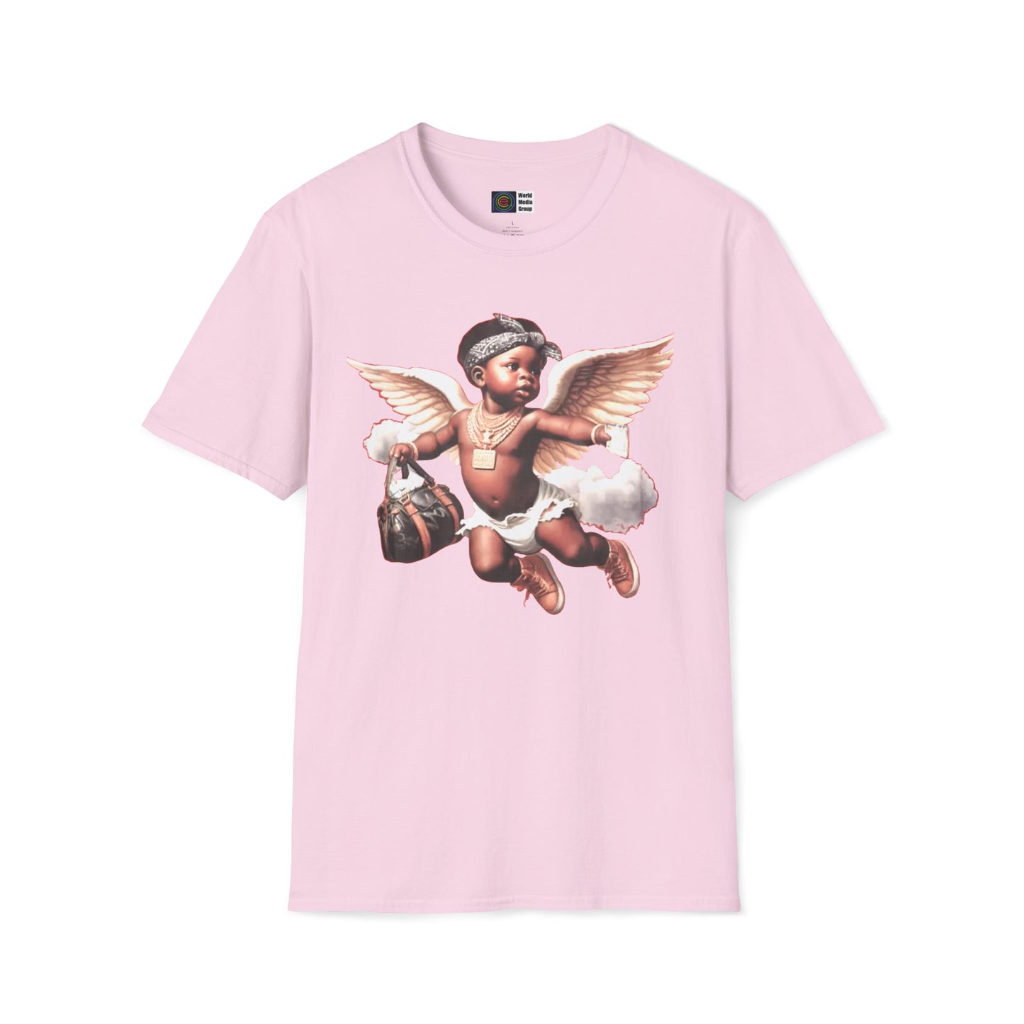 P.A.C.E. | BLK BAG ANGEL/ Graphic T-Shirt, Unisex All Sizes