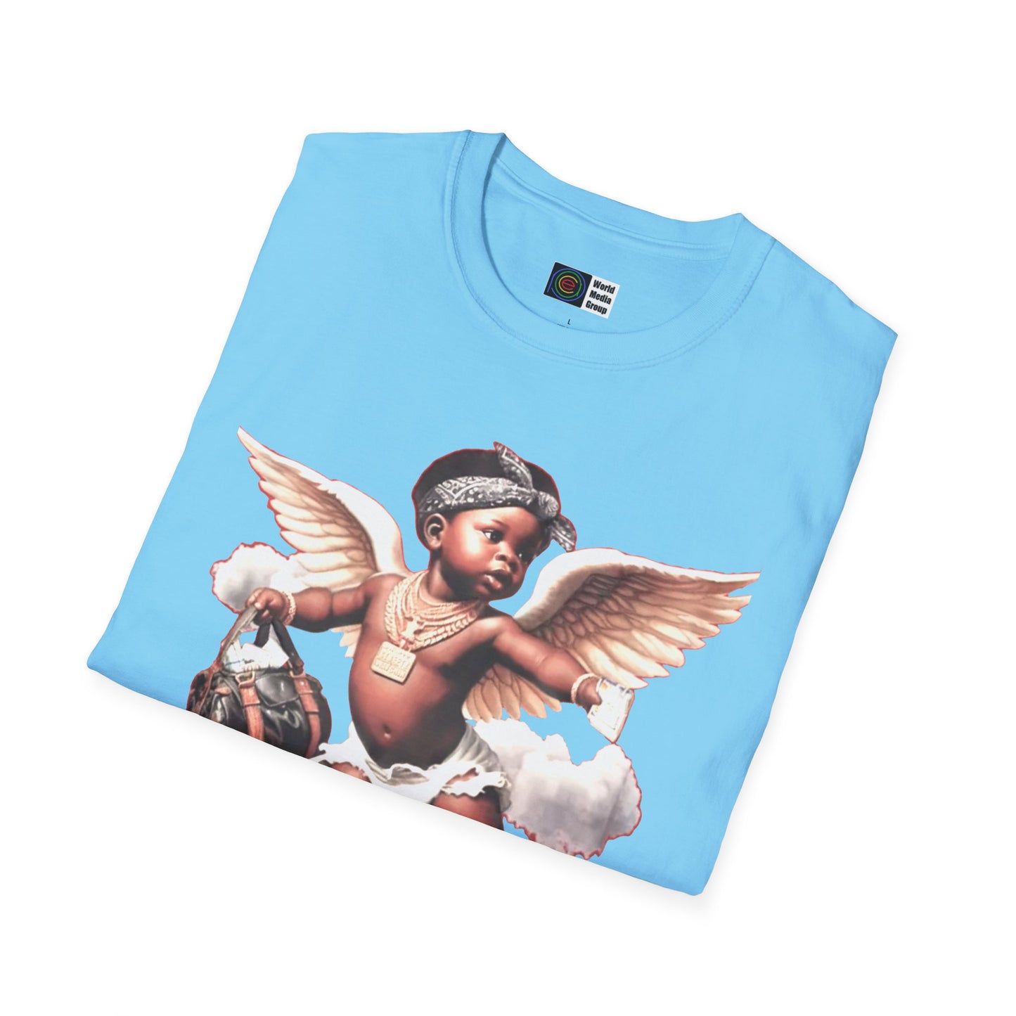 P.A.C.E. | BLK BAG ANGEL/ Graphic T-Shirt, Unisex All Sizes