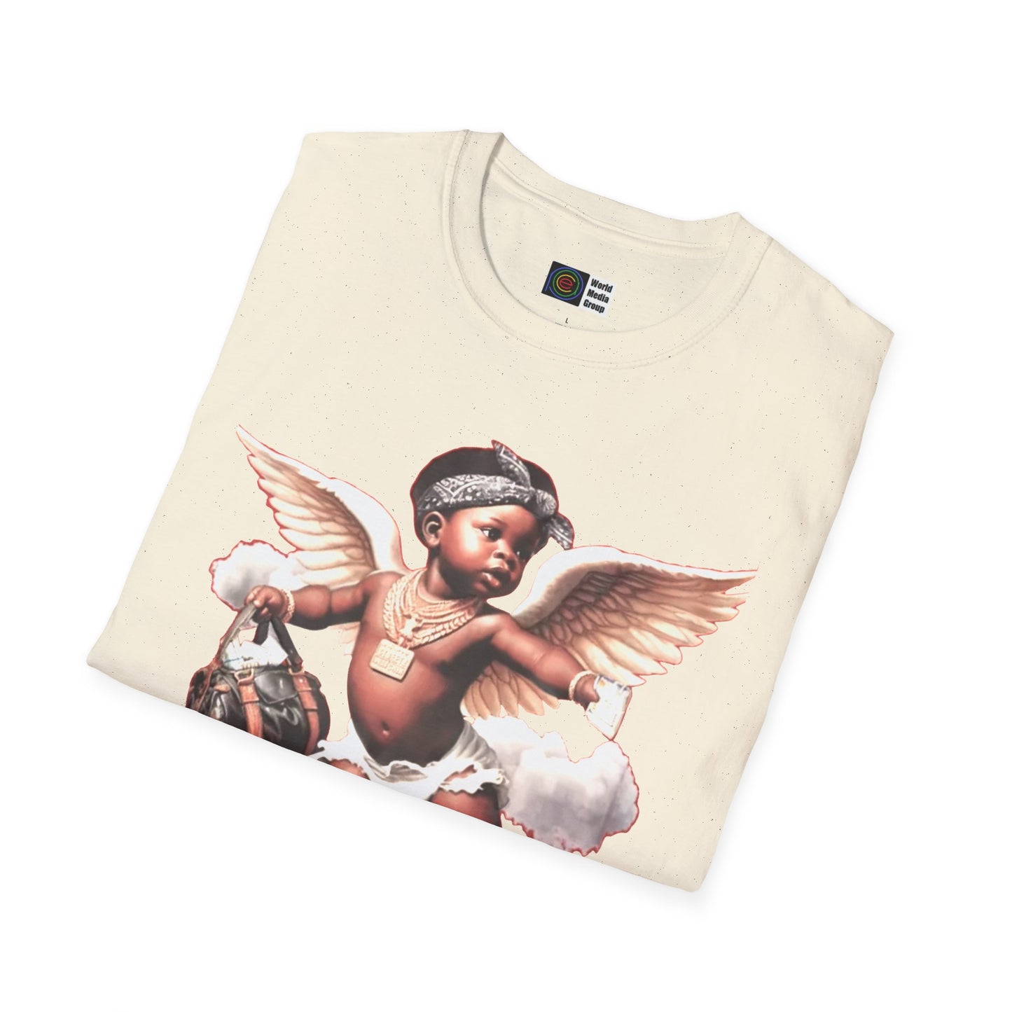 P.A.C.E. | BLK BAG ANGEL/ Graphic T-Shirt, Unisex All Sizes