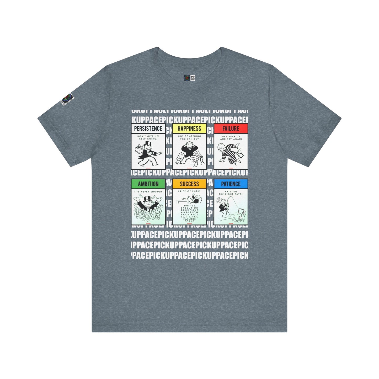 PWMG: "MONOPOLY"/Unisex Short Sleeve Tee