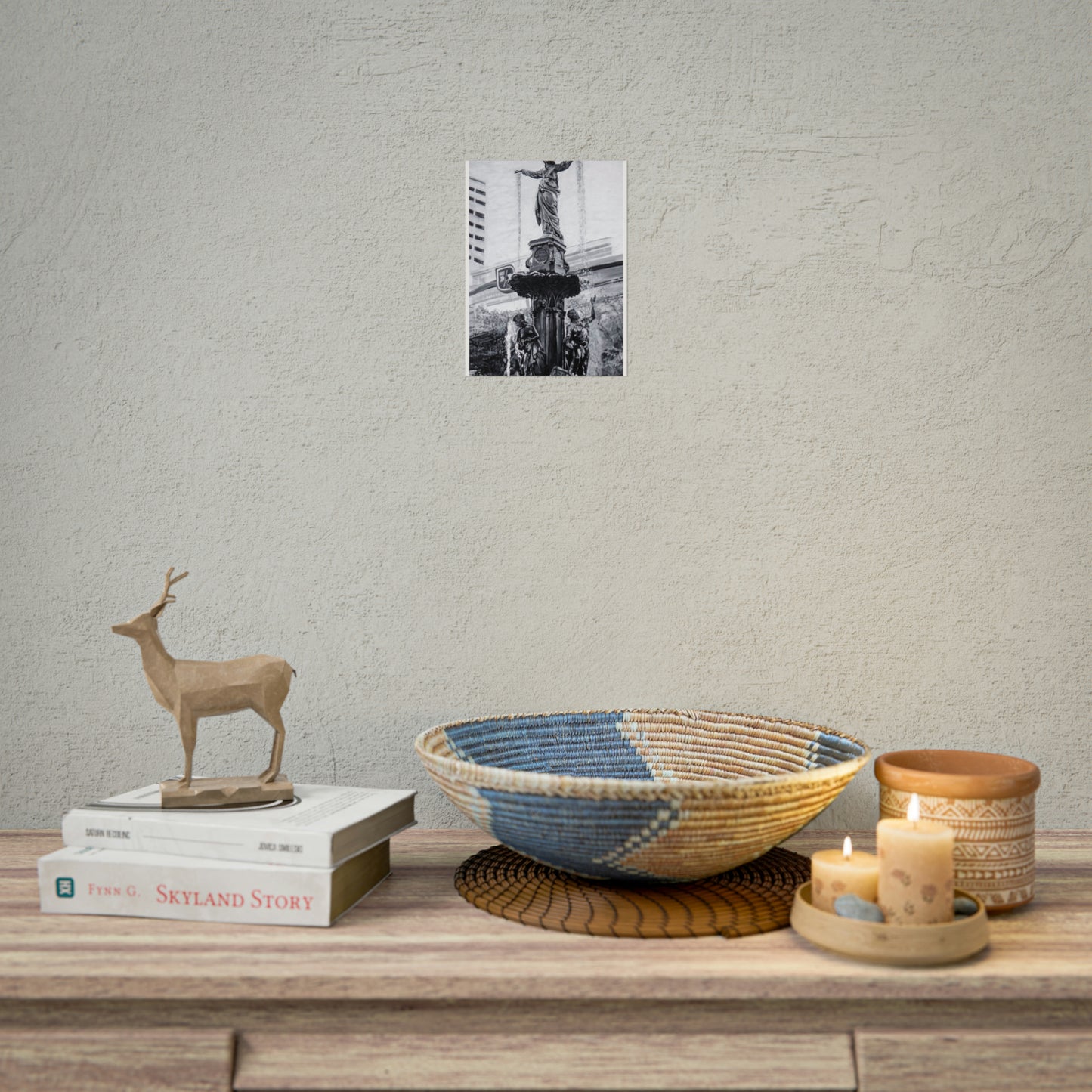 PACE: CINCI "FOUNTAINS SQUARED"/ Vertical Poster