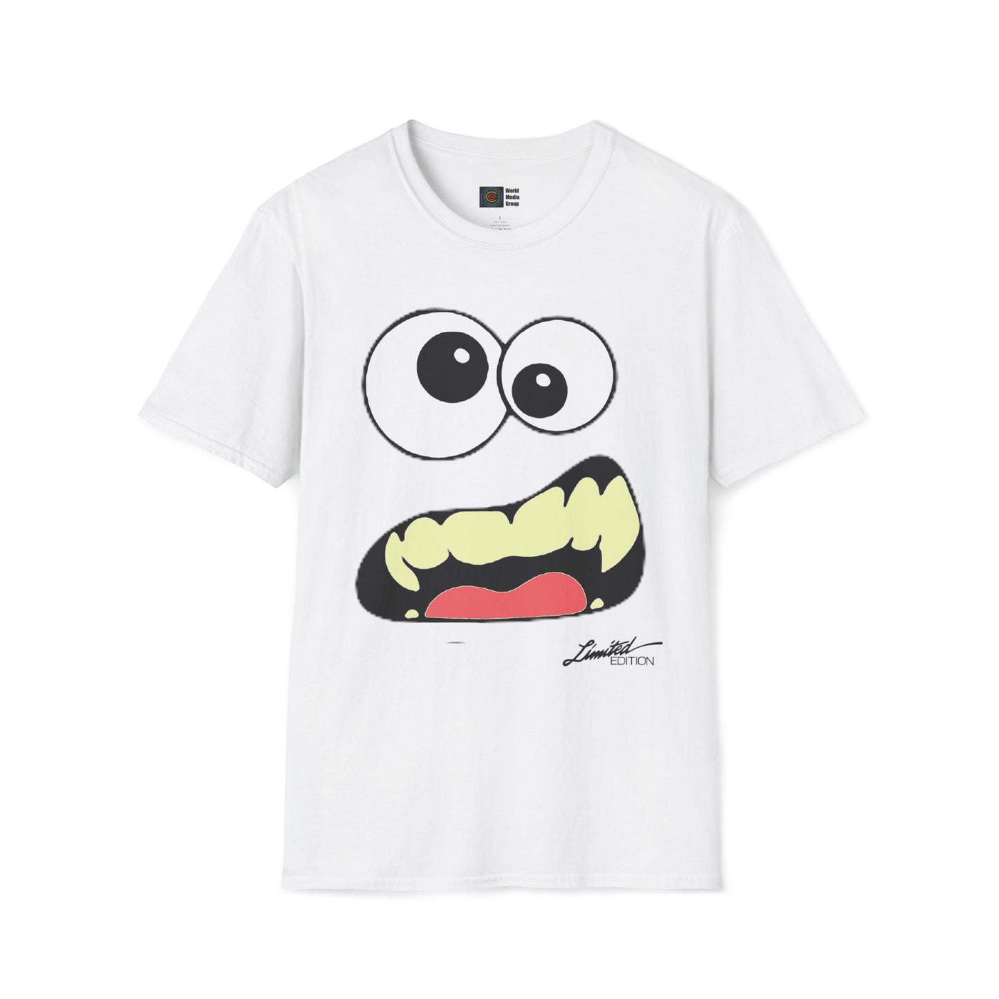 P.A.C.E. | MOOD MONSTAR: GOOFY/ Graphic T-Shirt, Monster Face, Limited Edition, Unisex All Sizes