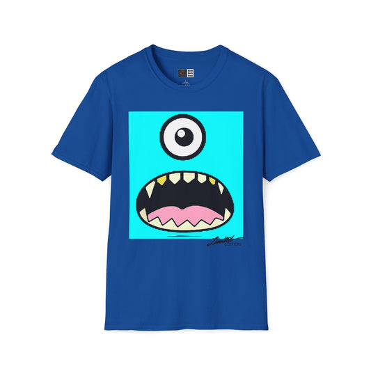 P.A.C.E. | MONSTAR MOOD: WHAT THE HELLY!/ Graphic T-Shirt, Monster Face, Limited Edition, Unisex All Sizes