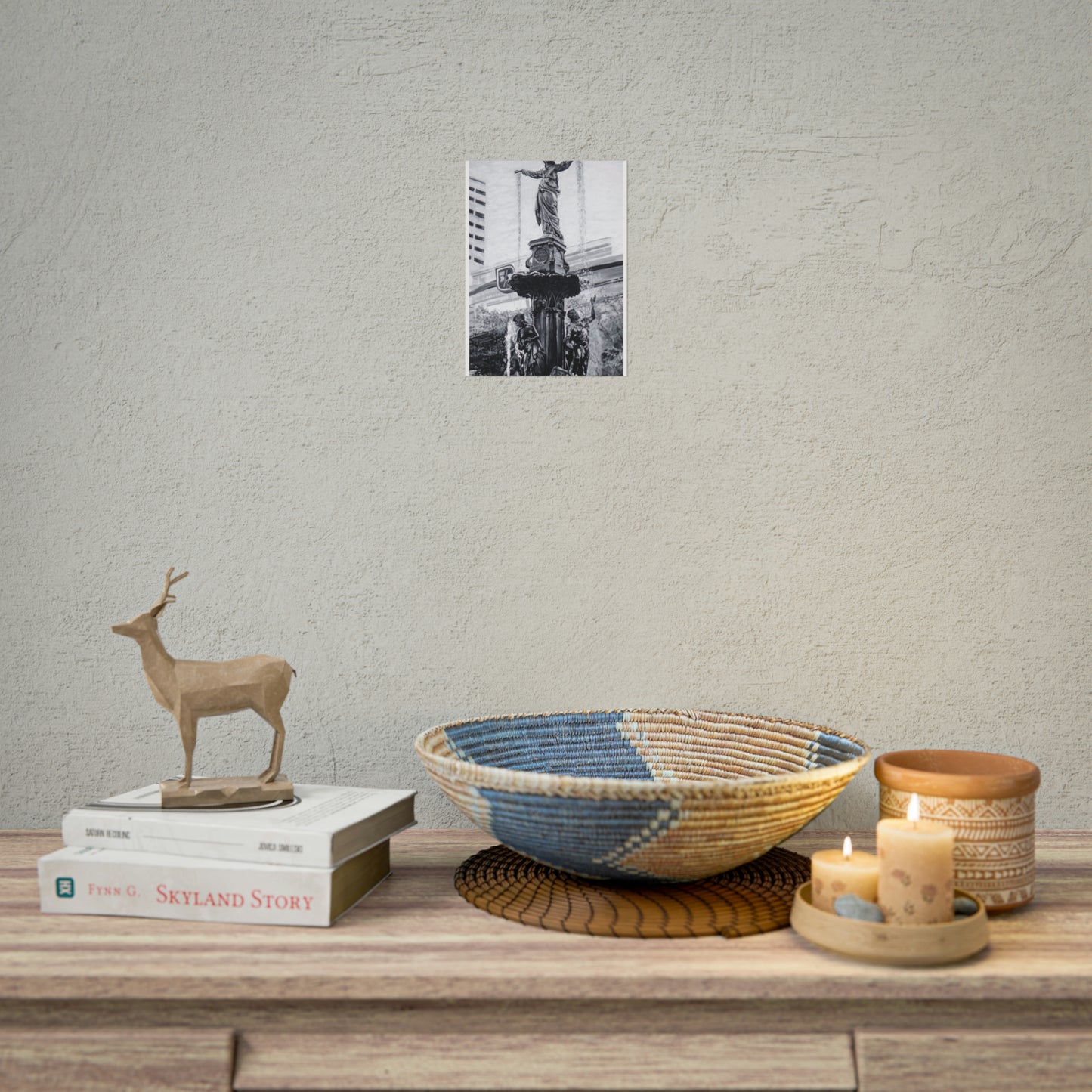 PACE: CINCI "FOUNTAINS SQUARED"/ Vertical Poster