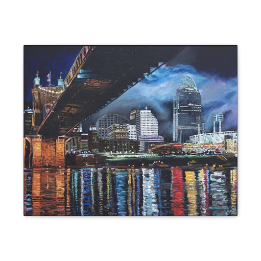 PACE: "Cincinnati REFLECTION"/ Canvas Art