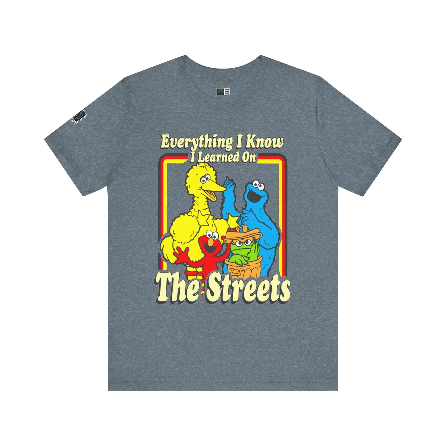 PWMG: "STREET SMARTS"/Unisex Short Sleeve Tee