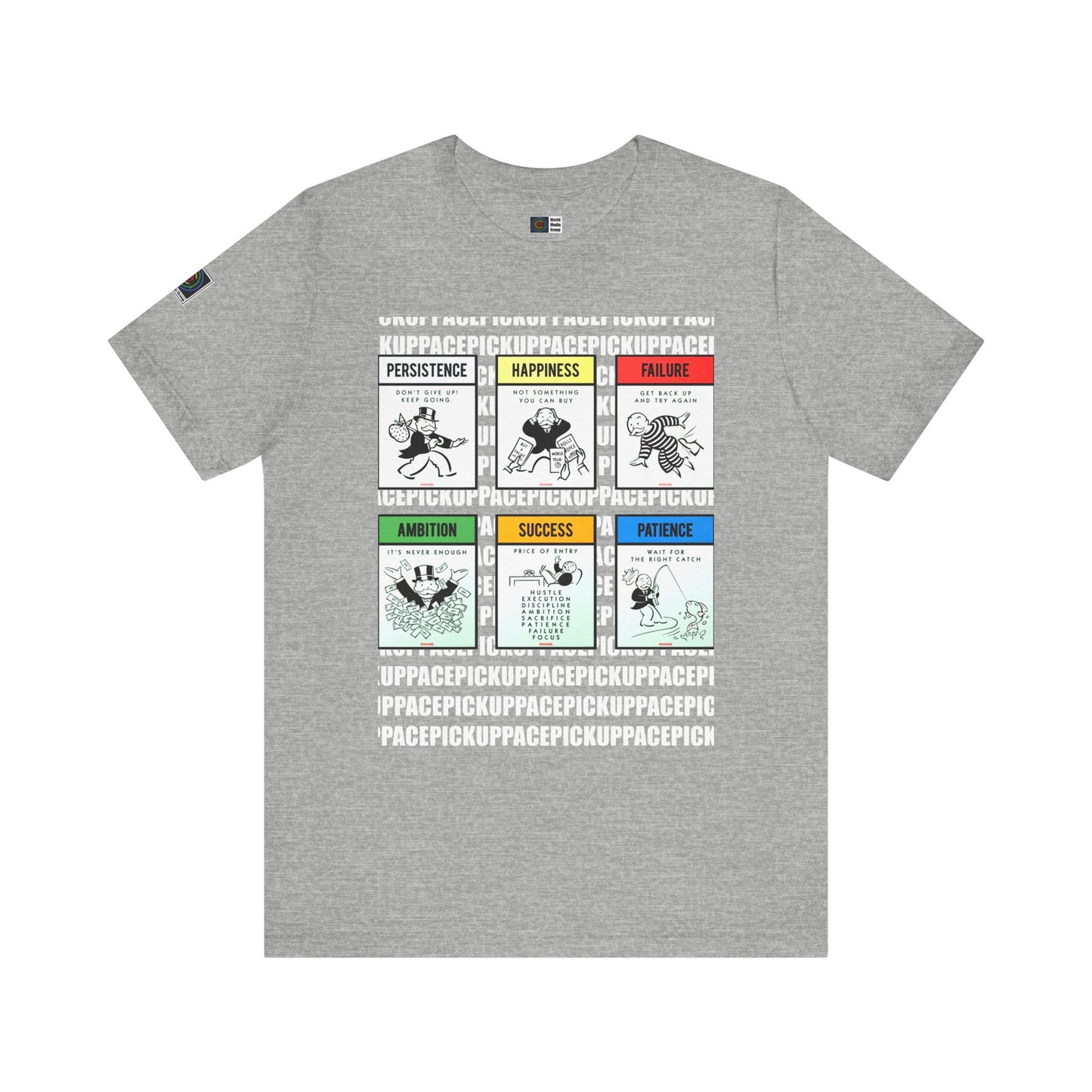 PWMG: "MONOPOLY"/Unisex Short Sleeve Tee