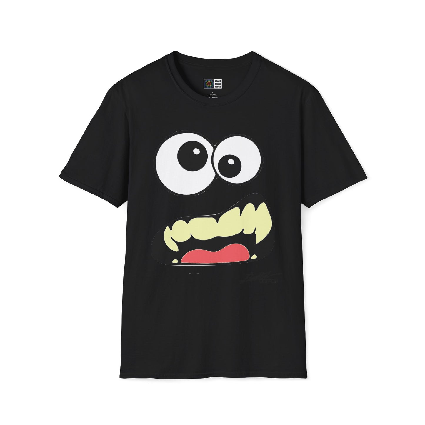 P.A.C.E. | MOOD MONSTAR: GOOFY/ Graphic T-Shirt, Monster Face, Limited Edition, Unisex All Sizes