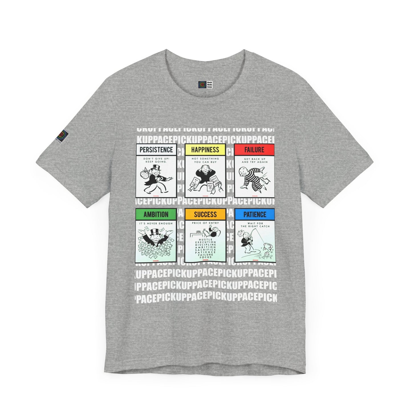 PWMG: "MONOPOLY"/Unisex Short Sleeve Tee