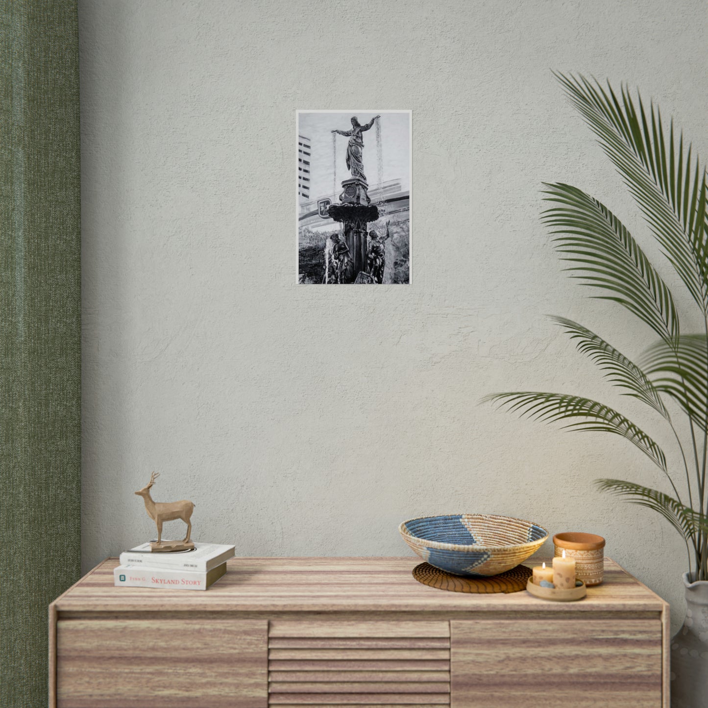 PACE: CINCI "FOUNTAINS SQUARED"/ Vertical Poster