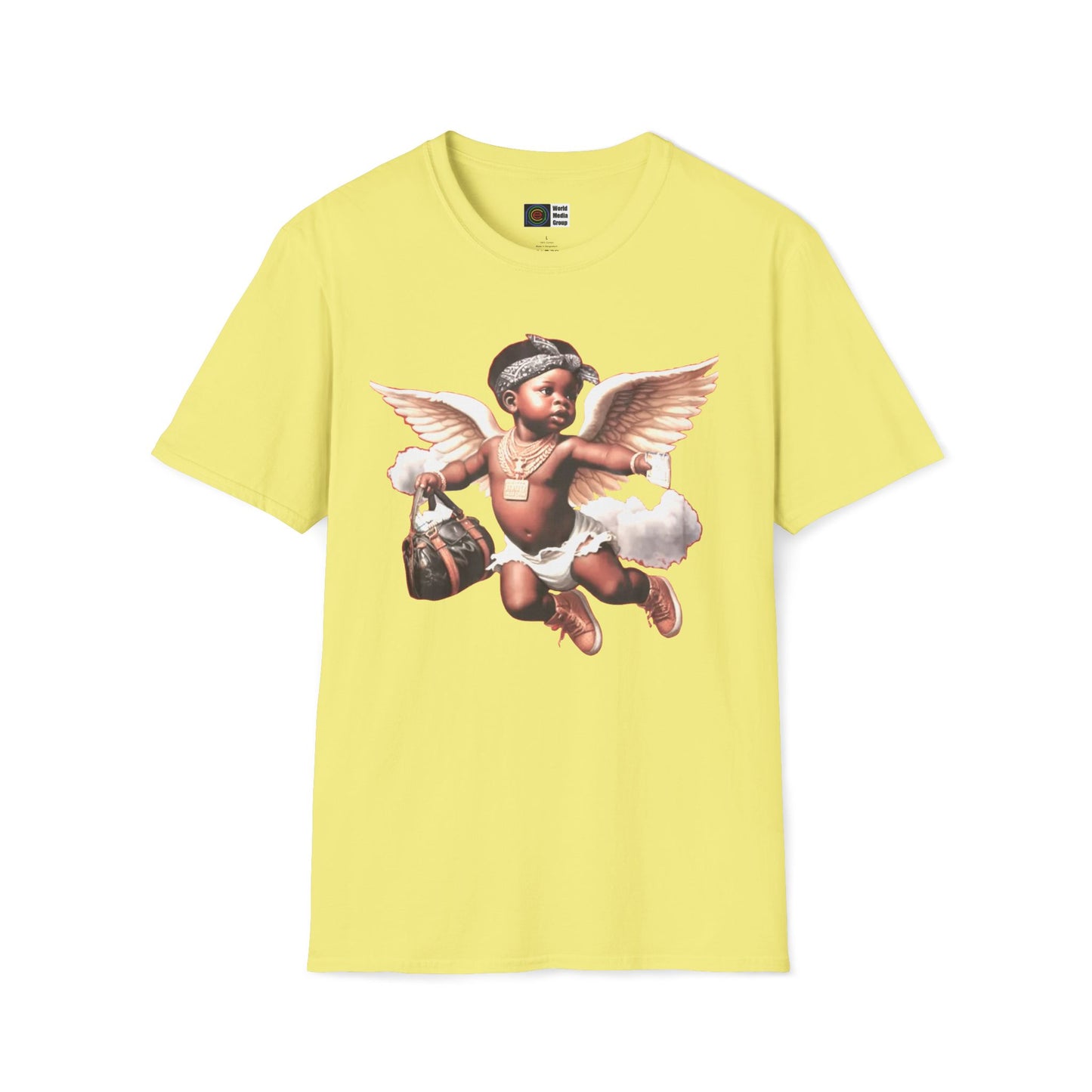P.A.C.E. | BLK BAG ANGEL/ Graphic T-Shirt, Unisex All Sizes