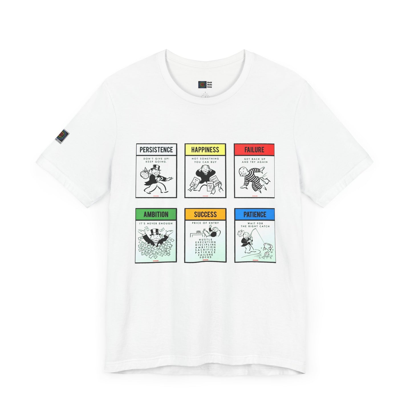 PWMG: "MONOPOLY"/Unisex Short Sleeve Tee
