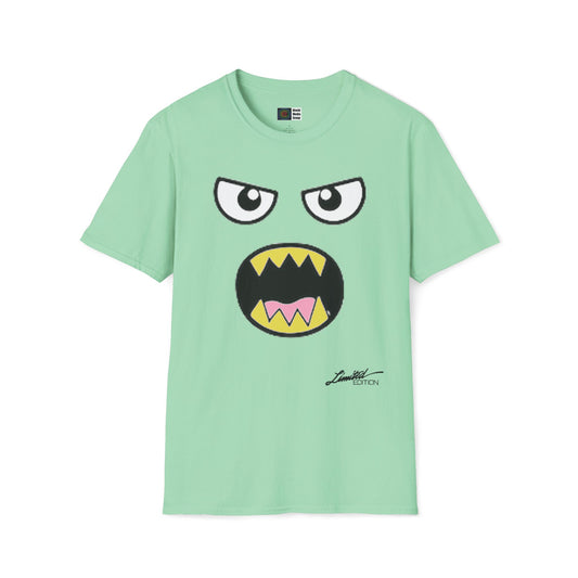 P.A.C.E. | MOOD MONSTAR 1: Graphic T-Shirt, Monster Face, Limited Edition, Unisex All Sizes