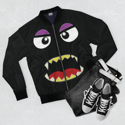 P.A.C.E. | MONSTAR MOOD: BLK / Bomber Jacket, Trendy Streetwear, Limited Edition, Casual Style