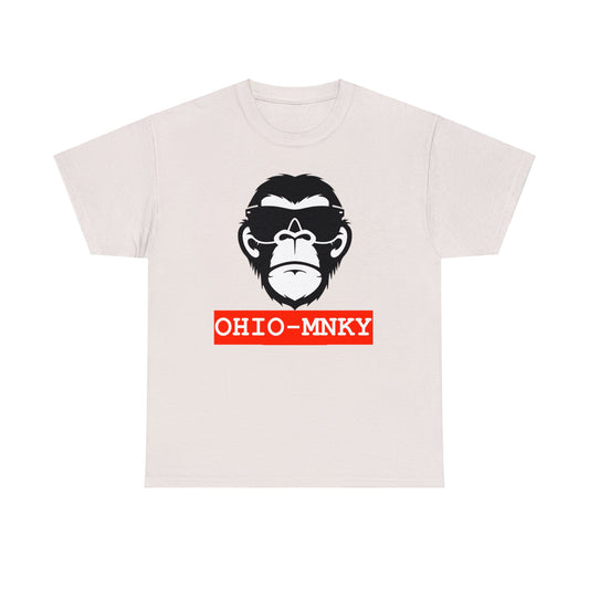 OHIO-MNKY: OFFICIAL STAMP (Limited Edition) / Unisex Heavy Cotton Tee