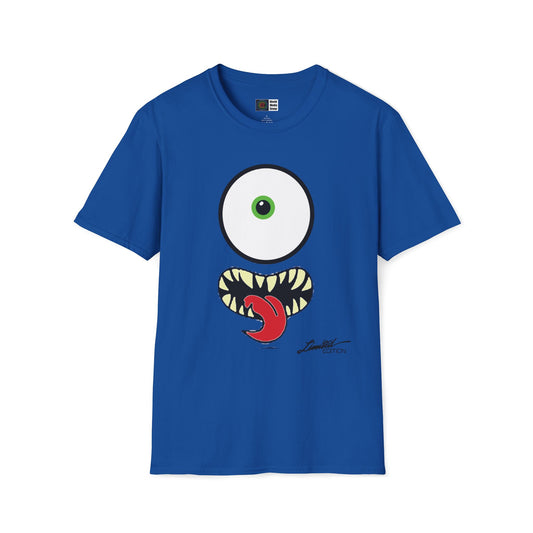 P.A.C.E. | MONSTAR MOOD: 1EYE OPEN / Graphic T-Shirt, Monster Face, Limited Edition, Unisex All Sizes