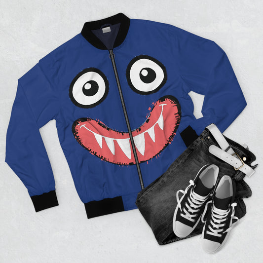 P.A.C.E. | MONSTAR MOOD: BLUE / Bomber Jacket, Trendy Streetwear, Limited Edition, Casual Style