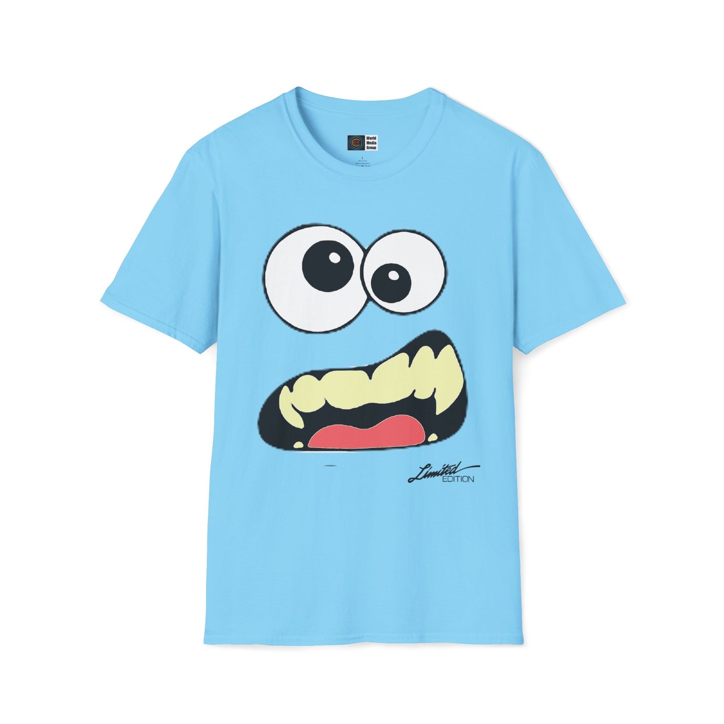 P.A.C.E. | MOOD MONSTAR: GOOFY/ Graphic T-Shirt, Monster Face, Limited Edition, Unisex All Sizes