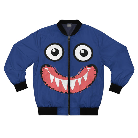 P.A.C.E. | MONSTAR MOOD: BLUE / Bomber Jacket, Trendy Streetwear, Limited Edition, Casual Style