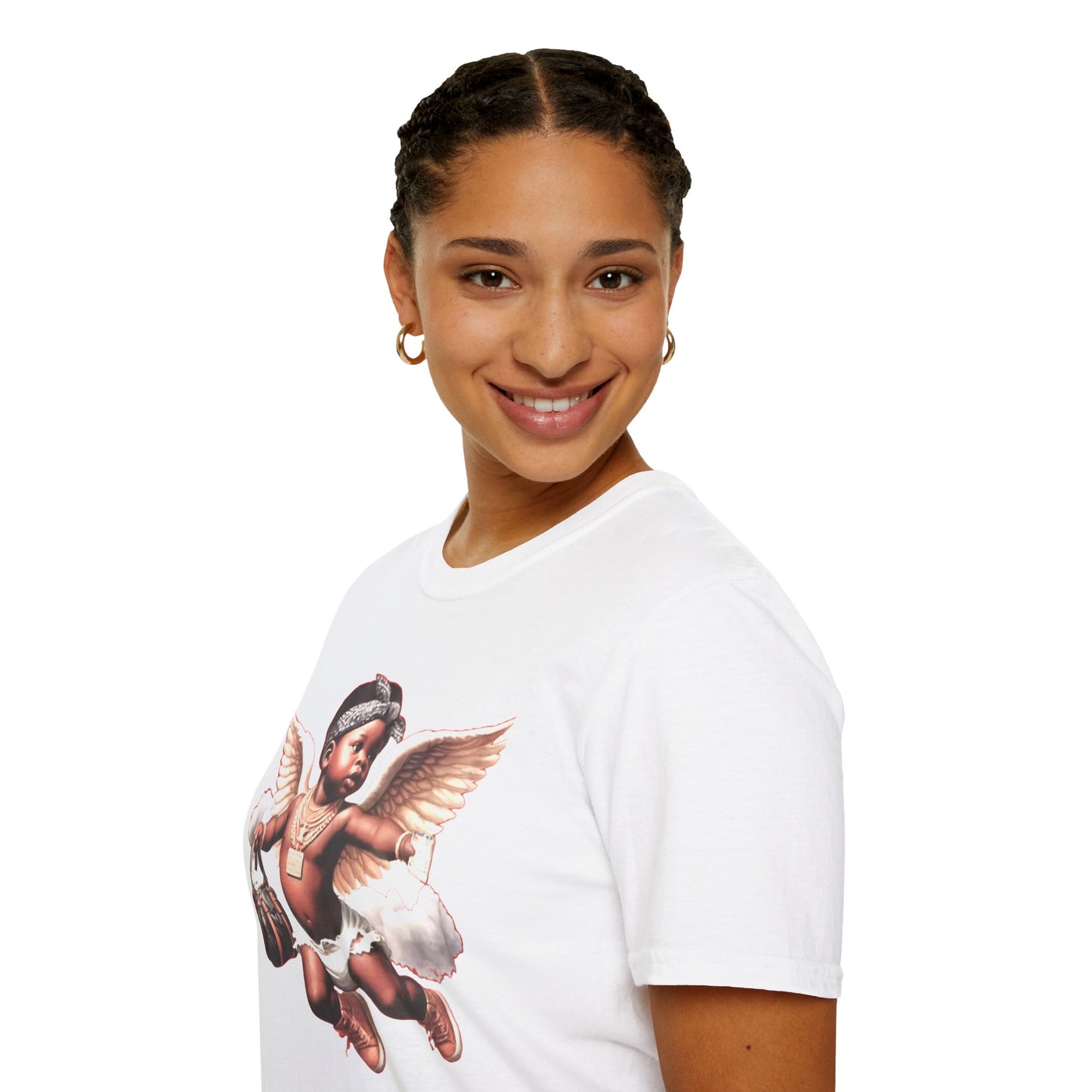 P.A.C.E. | BLK BAG ANGEL/ Graphic T-Shirt, Unisex All Sizes