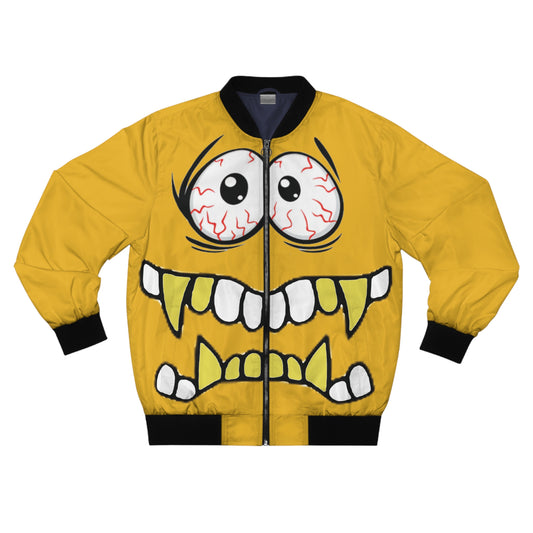P.A.C.E. | MONSTAR MOOD: YELLOW/ Bomber Jacket, Trendy Streetwear, Limited Edition, Casual Style