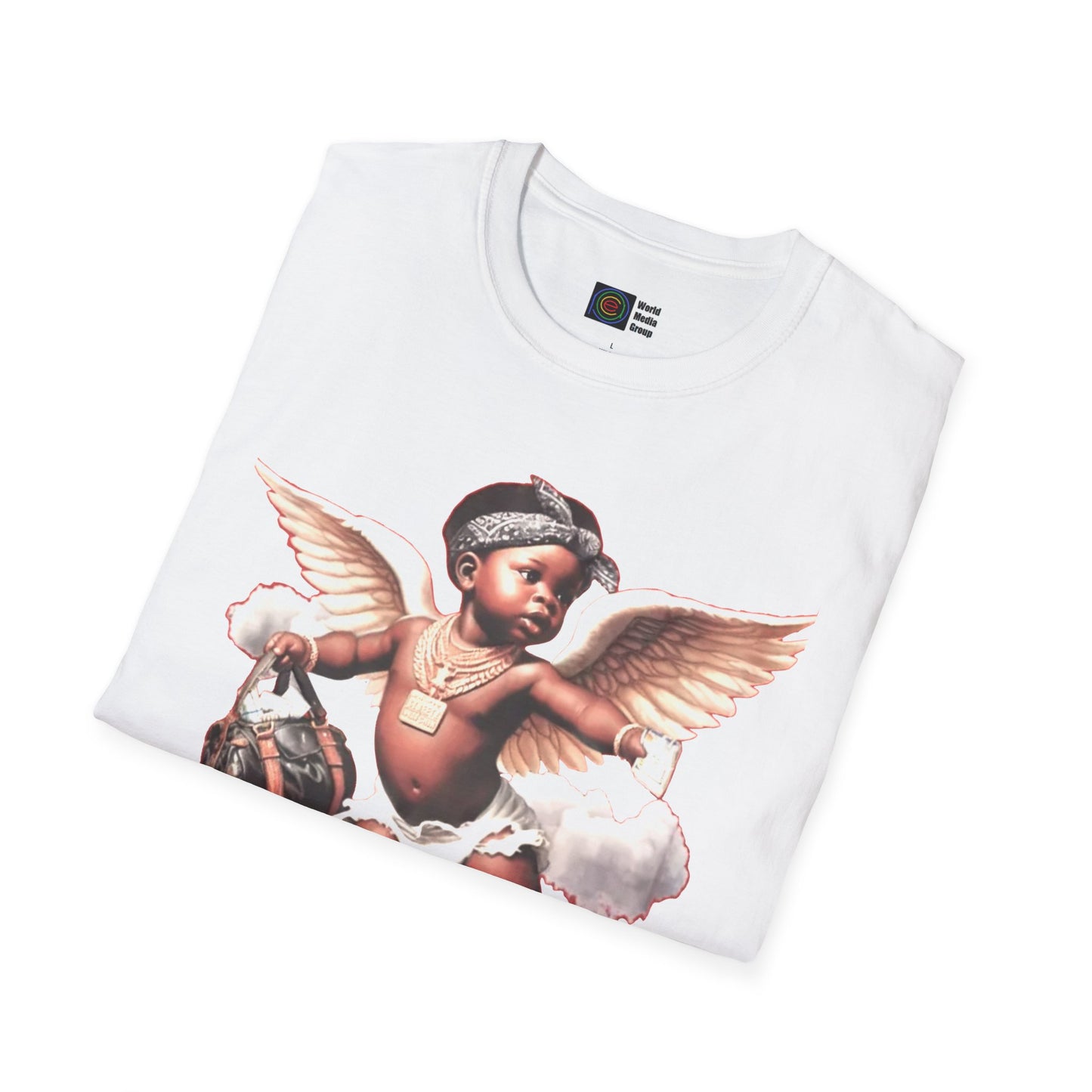 P.A.C.E. | BLK BAG ANGEL/ Graphic T-Shirt, Unisex All Sizes