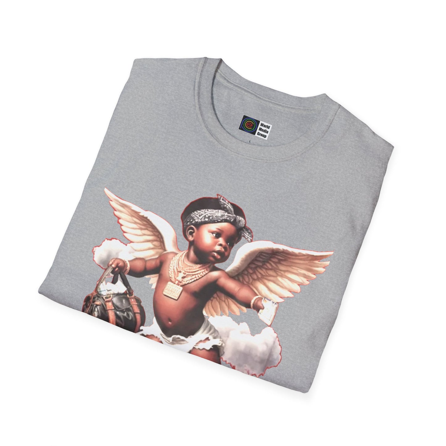 P.A.C.E. | BLK BAG ANGEL/ Graphic T-Shirt, Unisex All Sizes