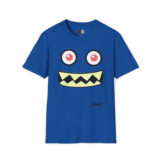 P.A.C.E. | MONSTAR MOOD: STOKED!/ Graphic T-Shirt, Monster Face, Limited Edition, Unisex All Sizes