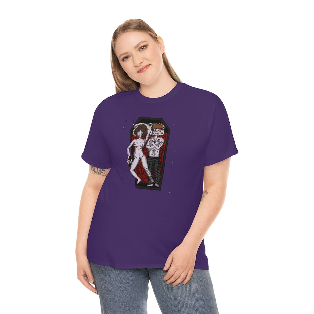 SLAPNDASHN: "SDN VAMP lOVE "/ Unisex Heavy Cotton Tee
