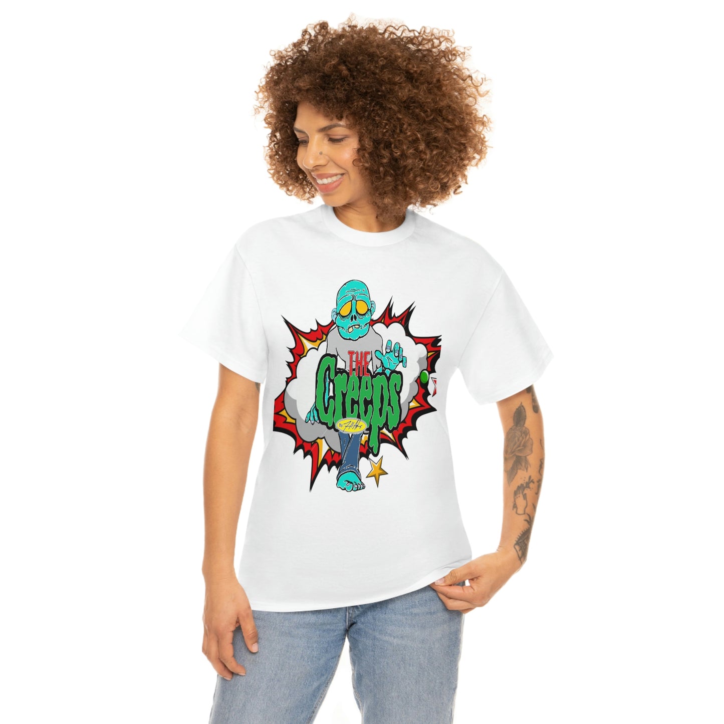 "THE CREEP COLLECTION" CREEP: 5 / Unisex Heavy Cotton Tee
