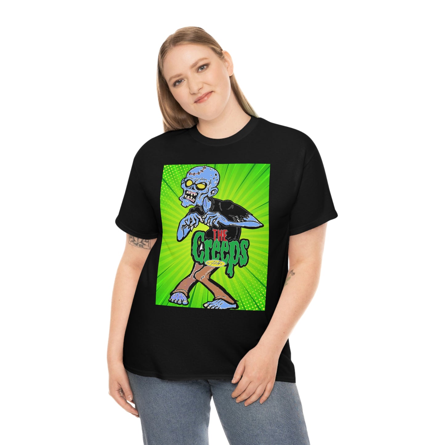 "THE CREEP COLLECTION" CREEP: 8 / Unisex Heavy Cotton Tee