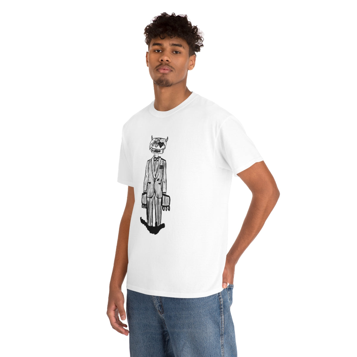 SLAPNDASHN: "SDN MAN "/ Unisex Heavy Cotton Tee