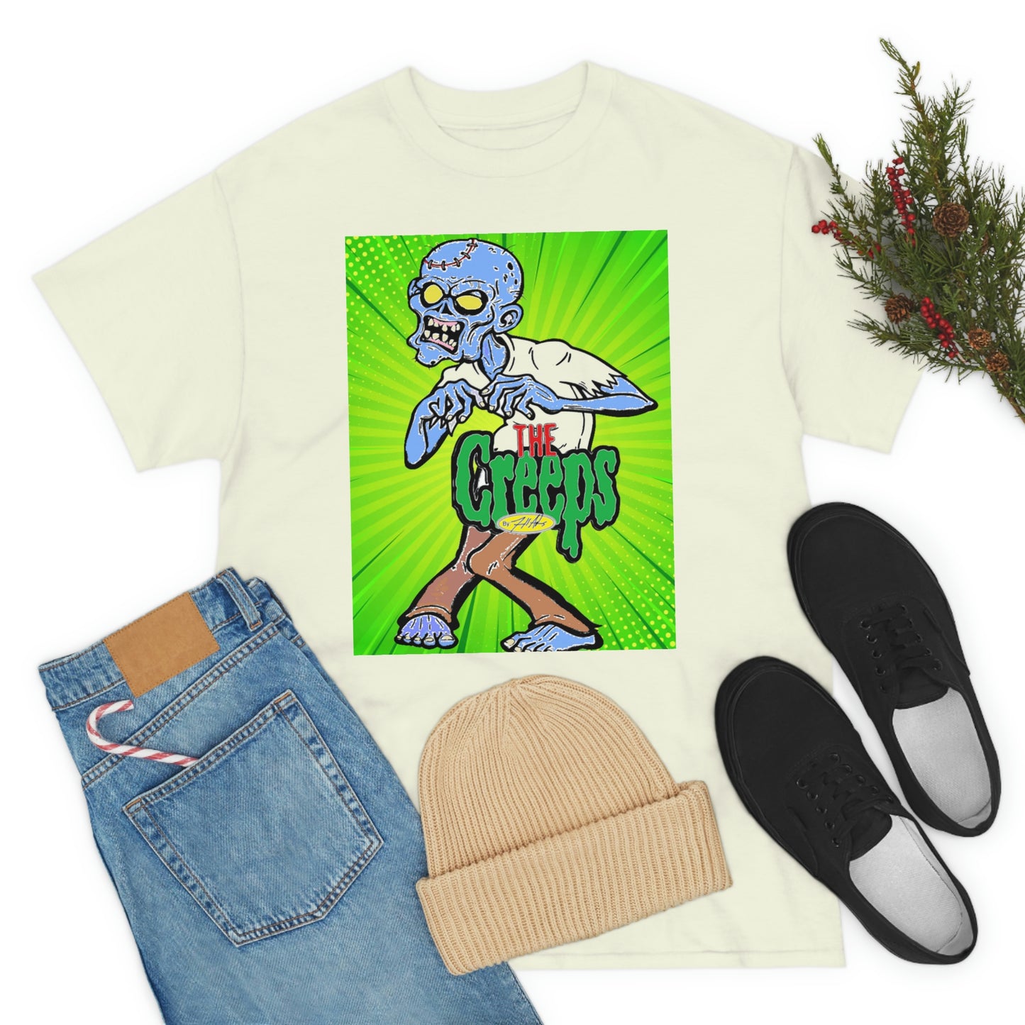 "THE CREEP COLLECTION" CREEP: 8 / Unisex Heavy Cotton Tee