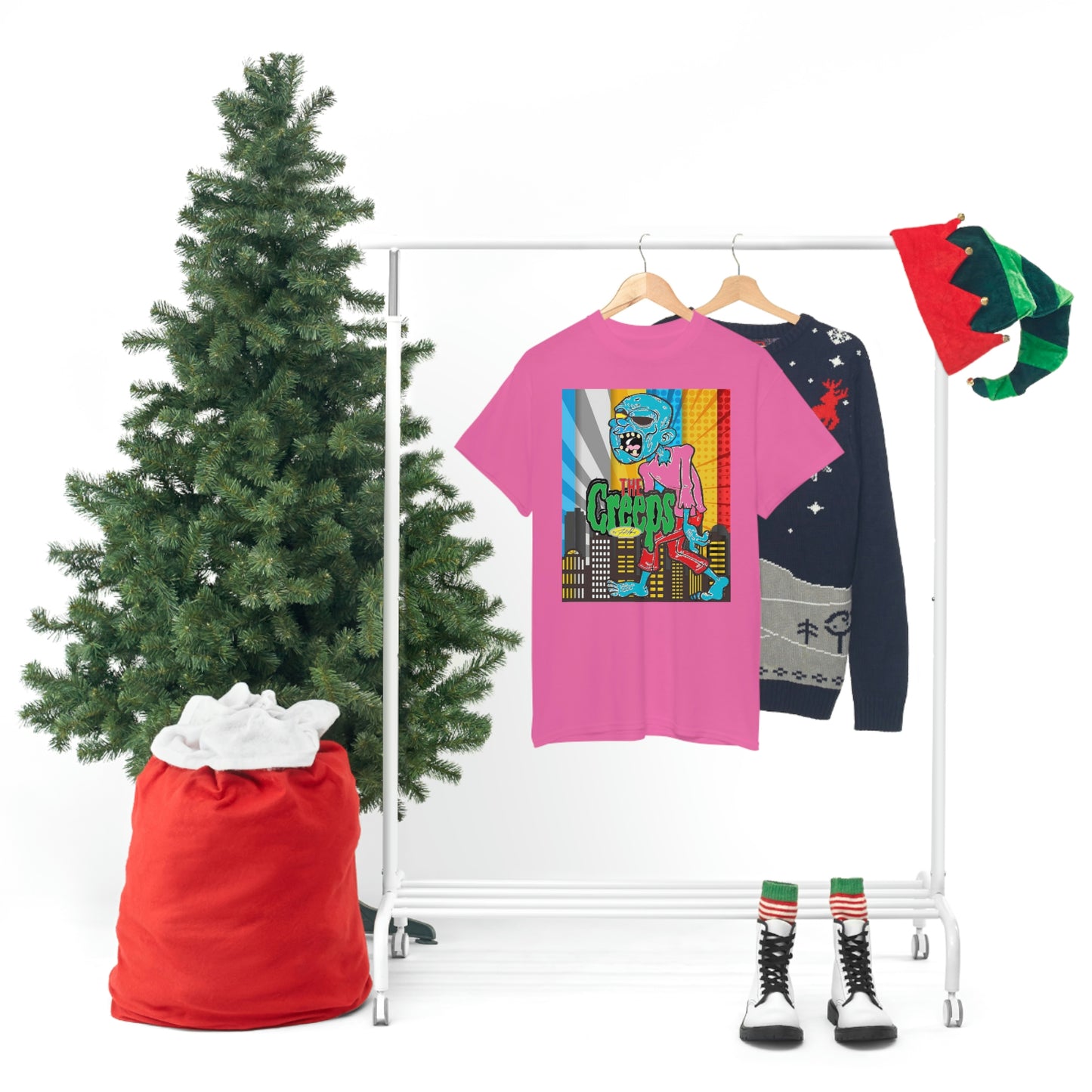 "THE CREEP COLLECTION" CREEP: 7 / Unisex Heavy Cotton Tee