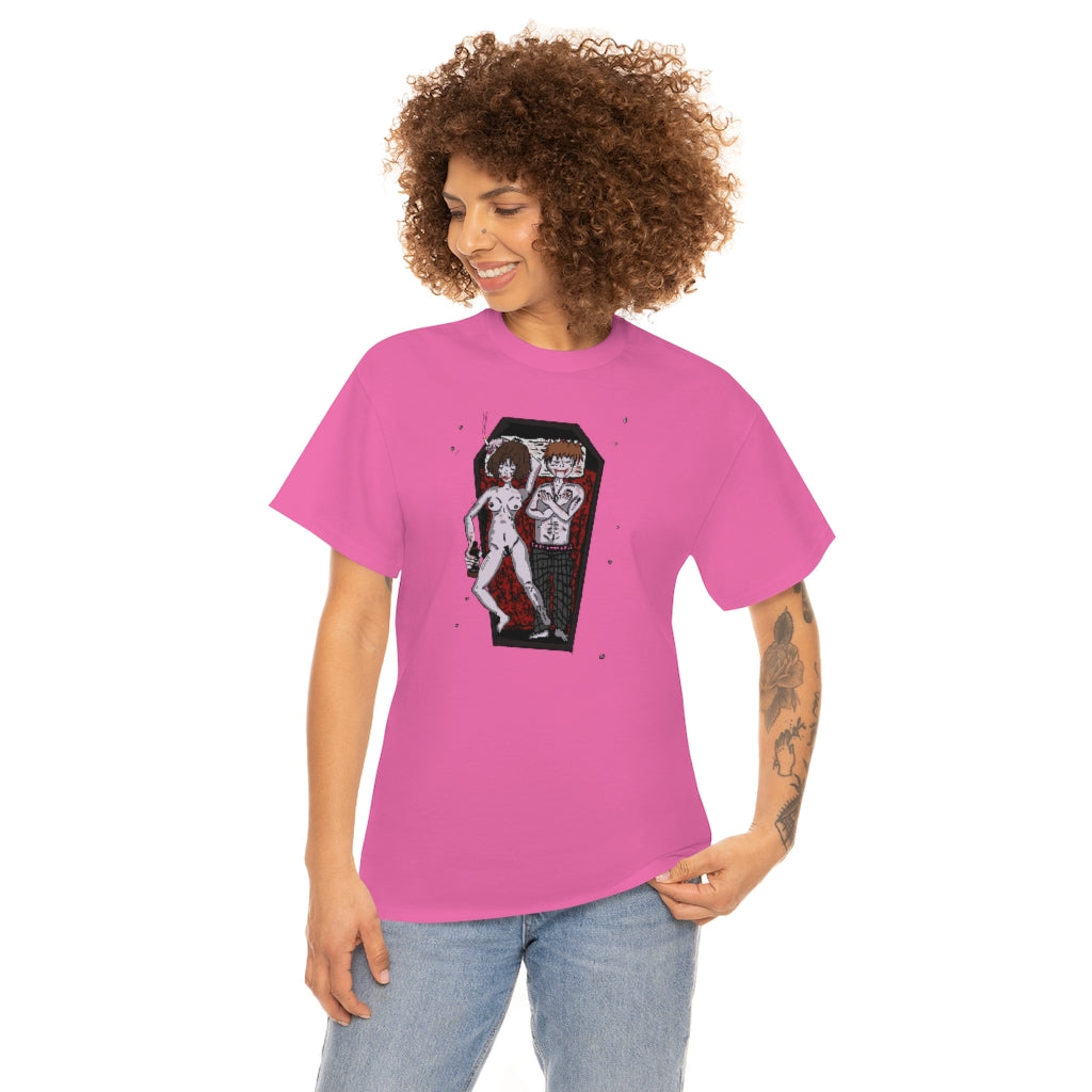 SLAPNDASHN: "SDN VAMP lOVE "/ Unisex Heavy Cotton Tee