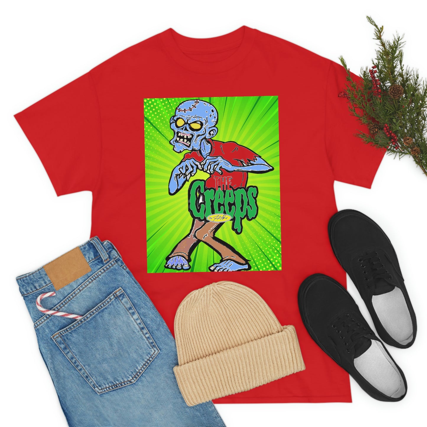 "THE CREEP COLLECTION" CREEP: 8 / Unisex Heavy Cotton Tee