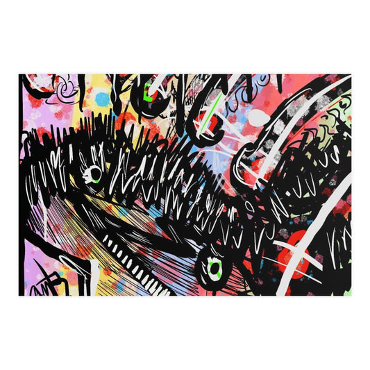 SLAPNDASHN: "Splash N dash 2" (PRINT) / Horizontal Matte Poster (PRINT)