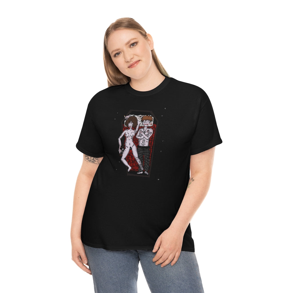SLAPNDASHN: "SDN VAMP lOVE "/ Unisex Heavy Cotton Tee