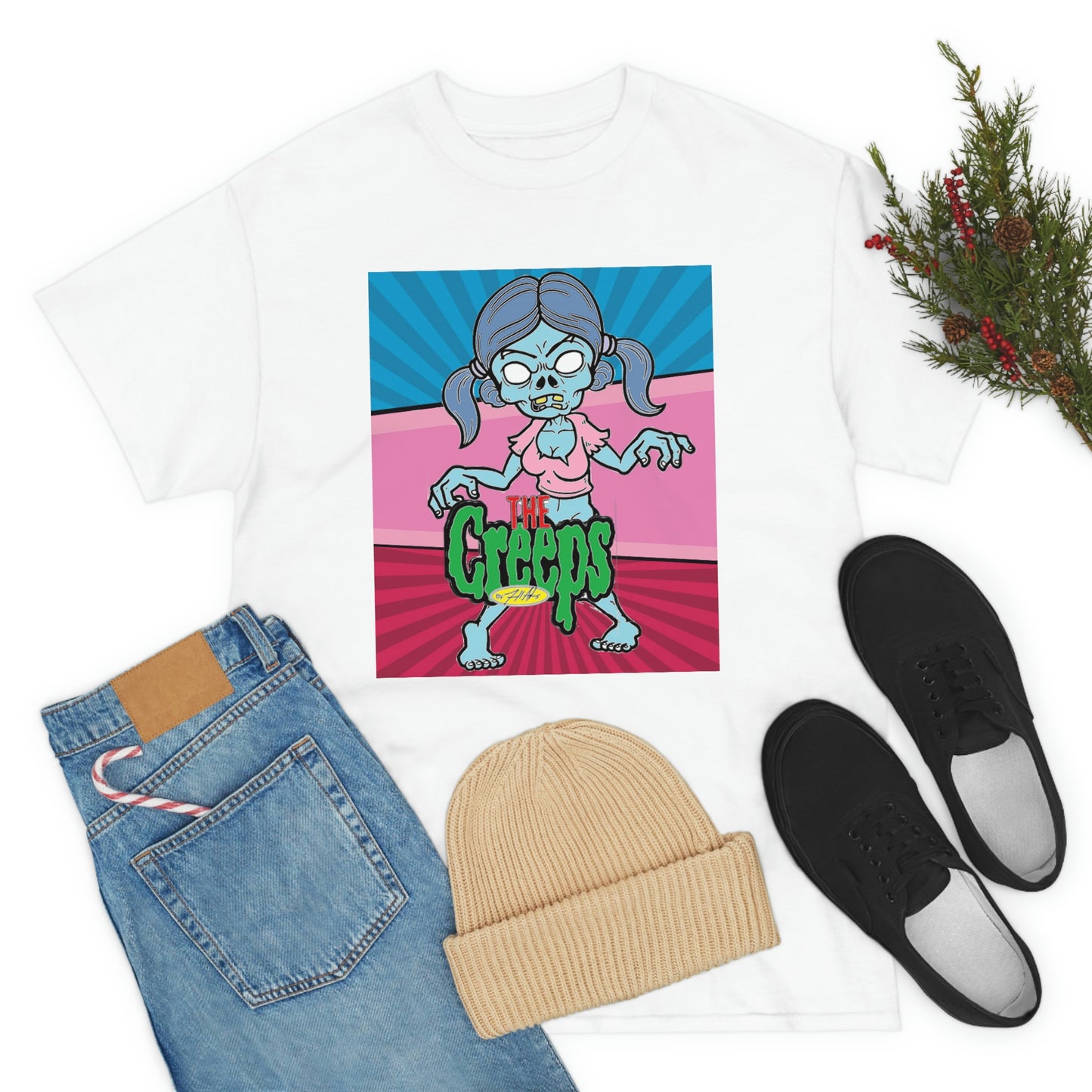 "THE CREEP COLLECTION" CREEP: 12 / Unisex Heavy Cotton Tee