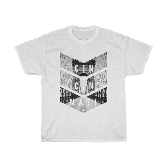 PACE: "CINCY BRIDGES"/ Unisex Heavy Cotton Tee
