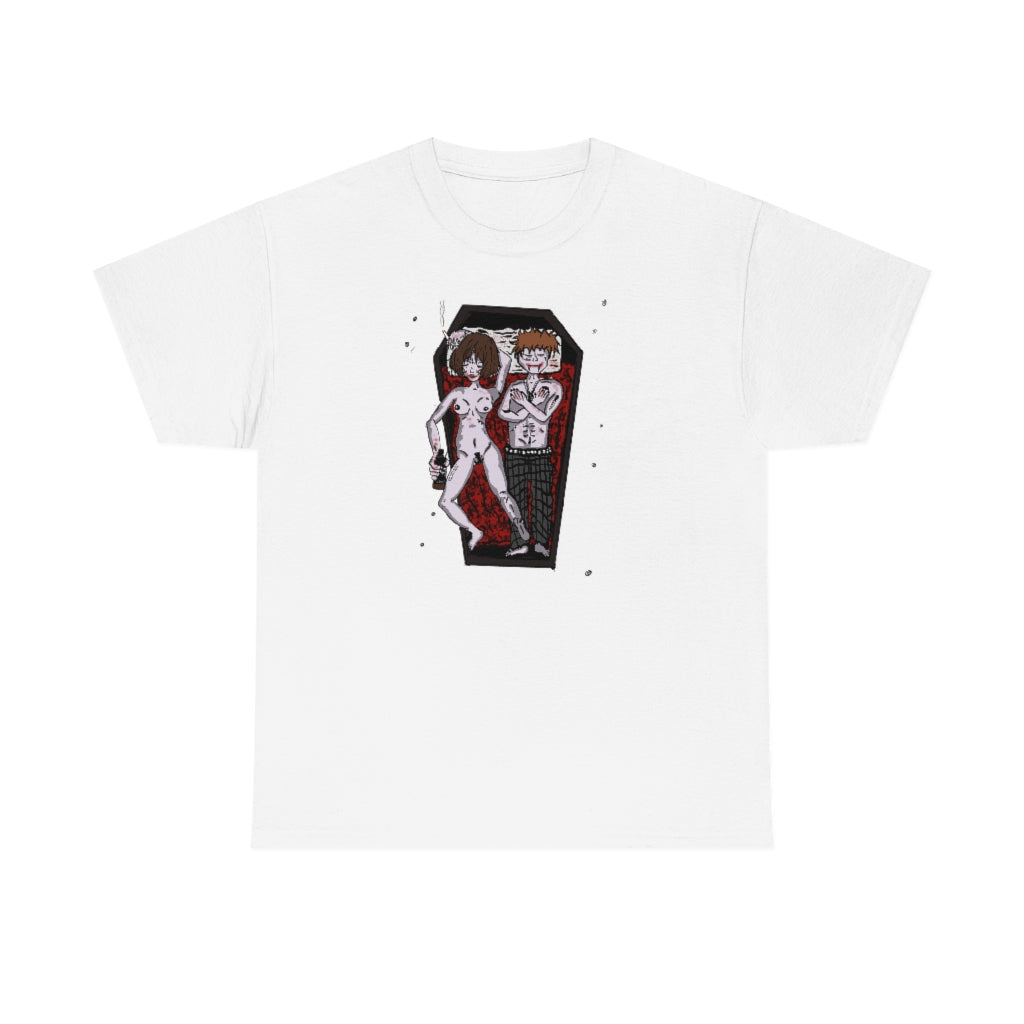 SLAPNDASHN: "SDN VAMP lOVE "/ Unisex Heavy Cotton Tee
