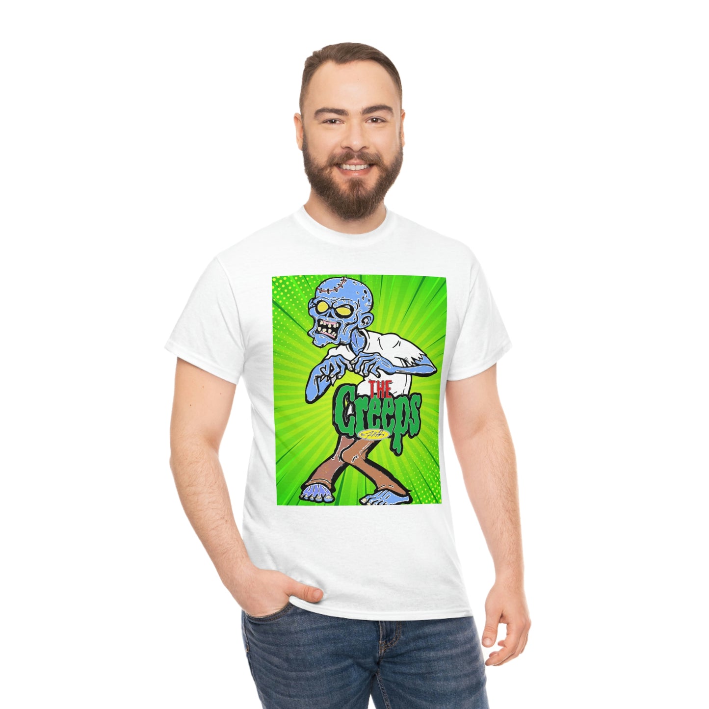 "THE CREEP COLLECTION" CREEP: 8 / Unisex Heavy Cotton Tee