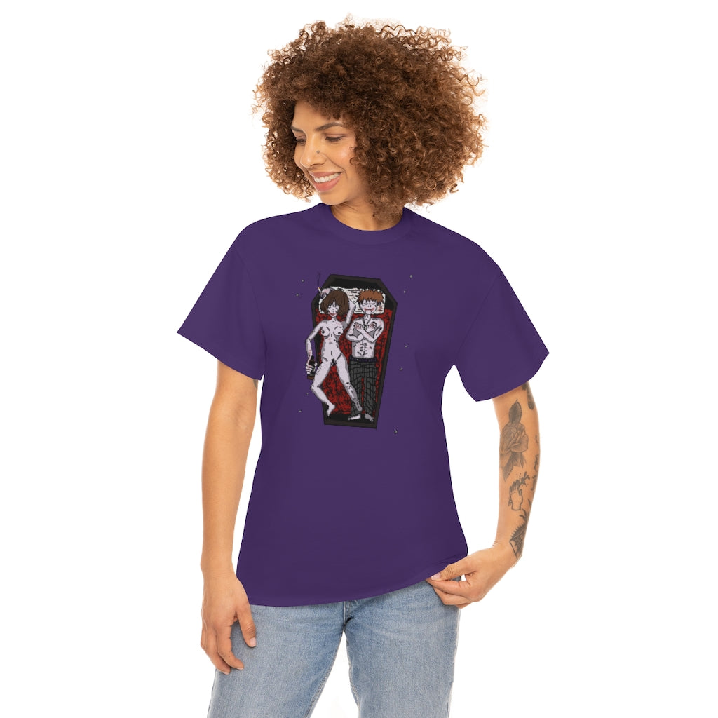 SLAPNDASHN: "SDN VAMP lOVE "/ Unisex Heavy Cotton Tee