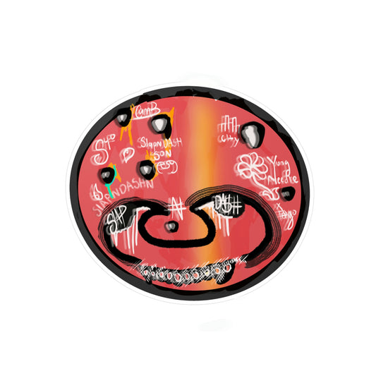 SLAPNDASHN "Red Boy" Vinyl Die-Cut Stickers