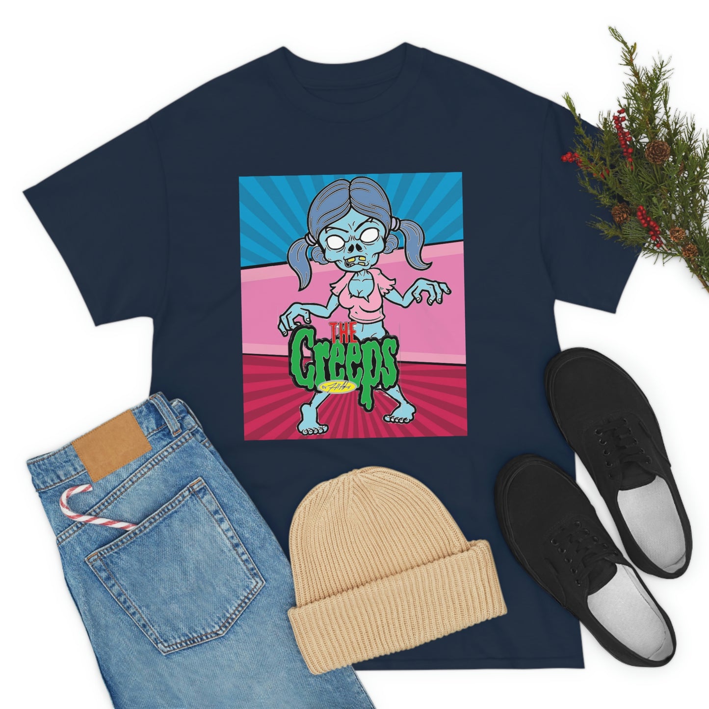 "THE CREEP COLLECTION" CREEP: 12 / Unisex Heavy Cotton Tee