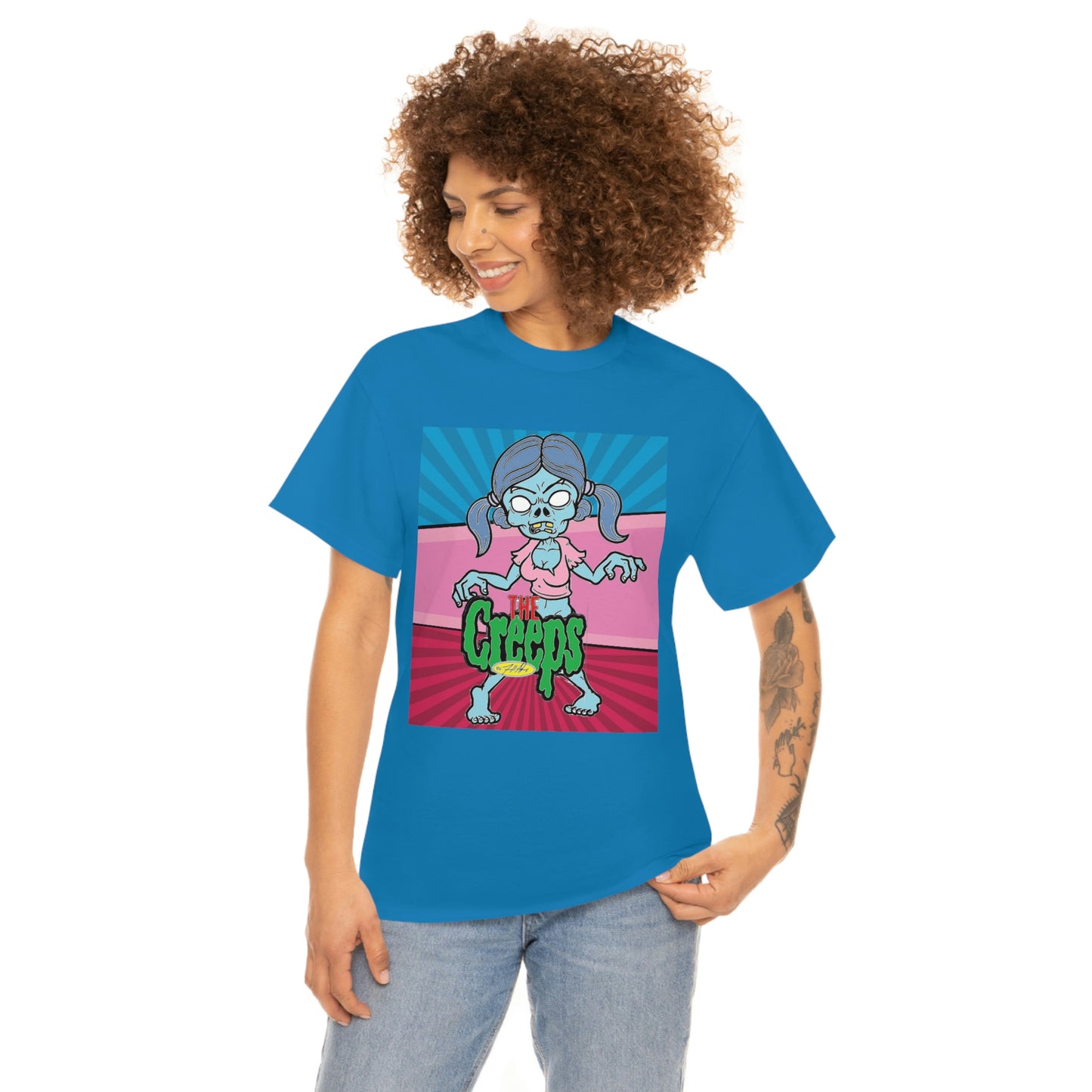 "THE CREEP COLLECTION" CREEP: 12 / Unisex Heavy Cotton Tee