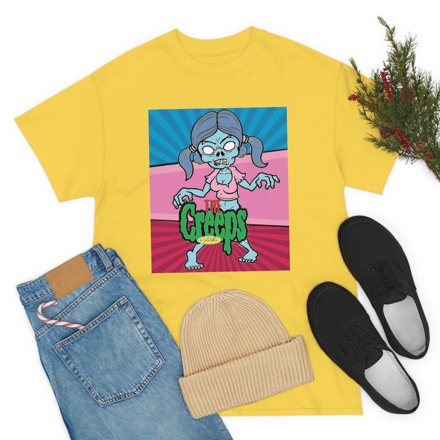 "THE CREEP COLLECTION" CREEP: 12 / Unisex Heavy Cotton Tee