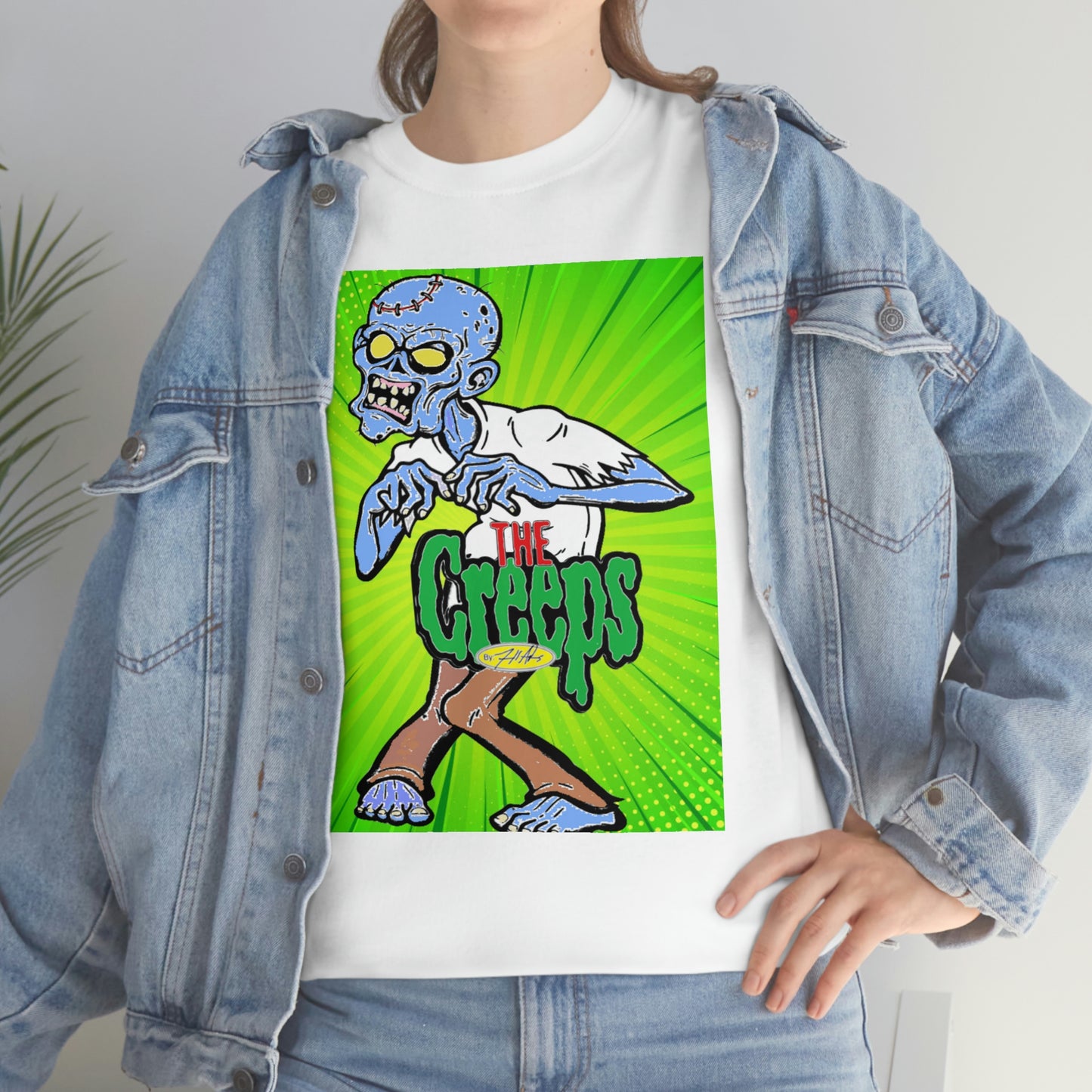 "THE CREEP COLLECTION" CREEP: 8 / Unisex Heavy Cotton Tee