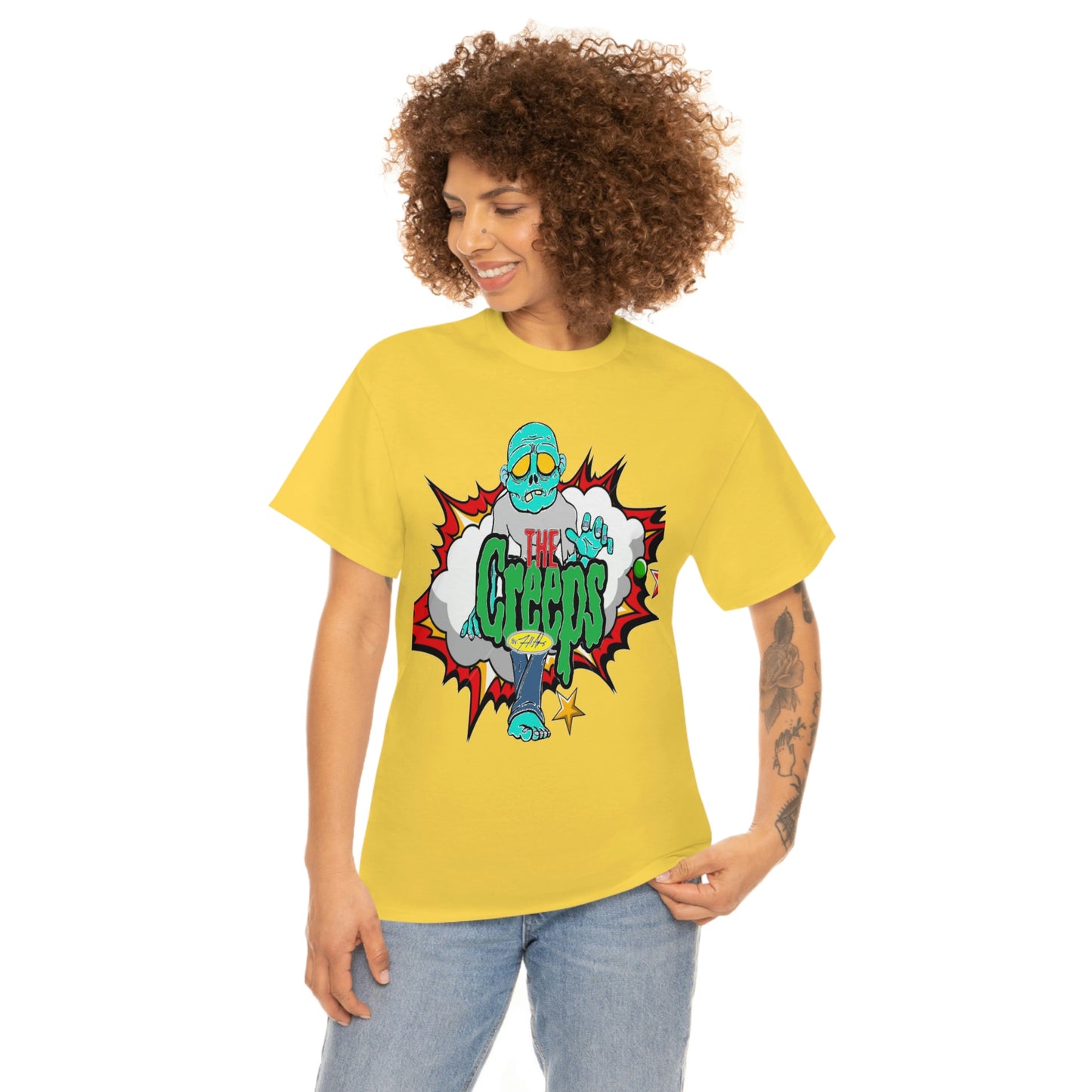 "THE CREEP COLLECTION" CREEP: 5 / Unisex Heavy Cotton Tee