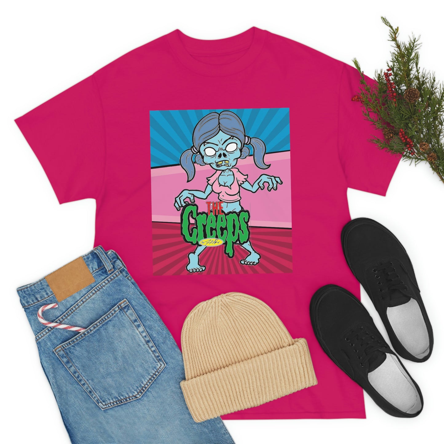 "THE CREEP COLLECTION" CREEP: 12 / Unisex Heavy Cotton Tee
